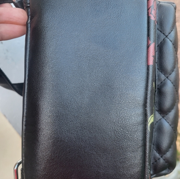 Nightmare Before Christmas Bioworld Black With Red/white Rose Patterned Backpack - Picture 8 of 16